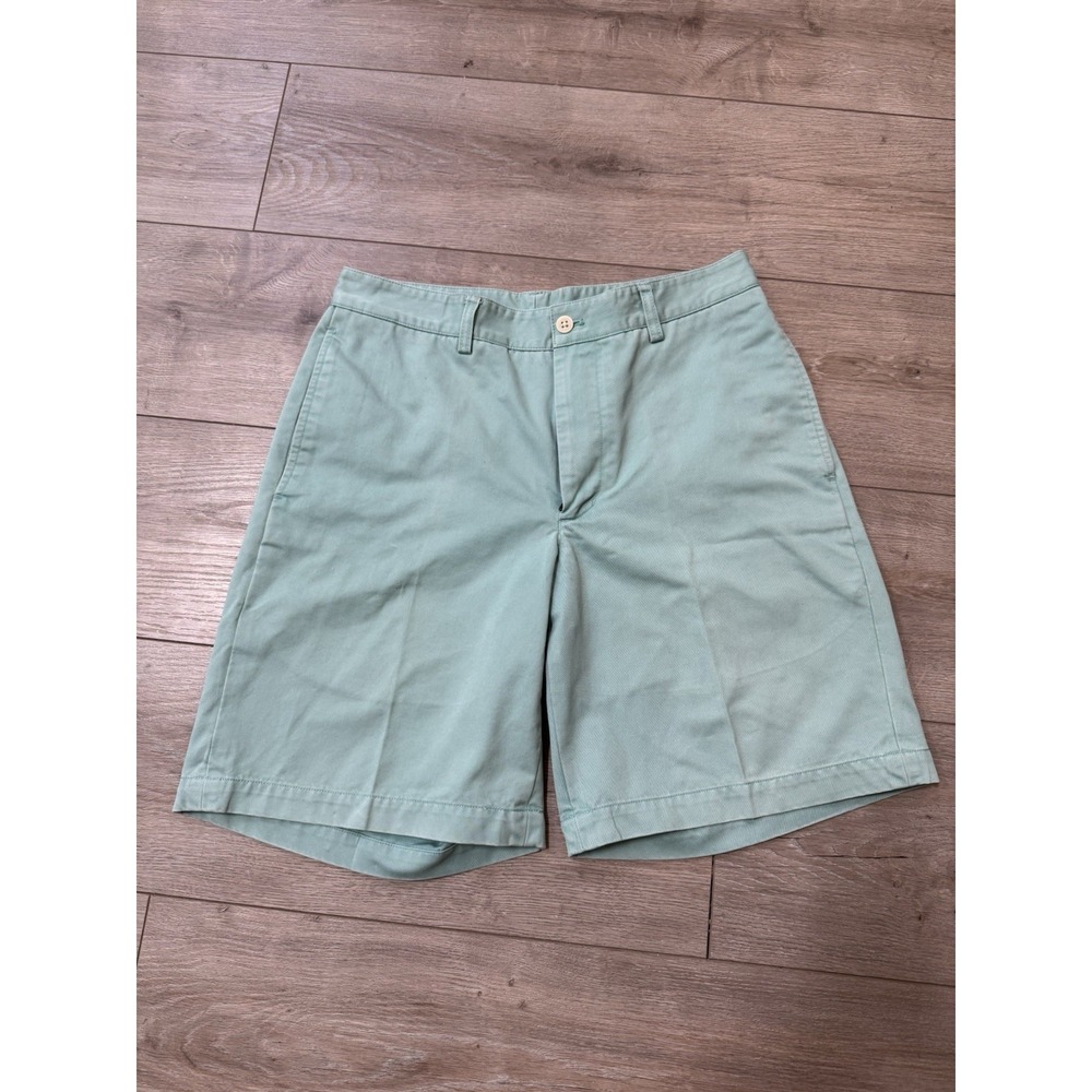 Vineyard Vines Shorts Men's‎ Adult Green Preppy Casual Size 30 100% Cotton